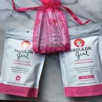 Gluten-free prebiotic fiber & probiotic blend from Regular Girl